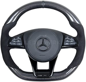 5 Mercedes Benz W205 AMG Lenkrad Performance Carbon Alcantara Airbag Leder