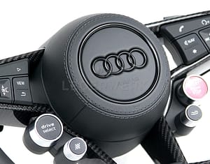 7 Audi R8 4S Lenkrad Carbon Leder 12 Uhr Mark. rotes Carbon2.1
