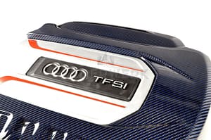 31 Audi S3 8V Motorabdeckung Carbon blau4