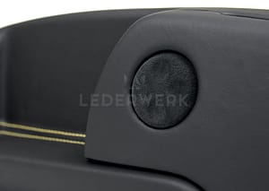 26 Audi R8 420 Schalensitz Seitenverkleidung Leder gelbe Naht8